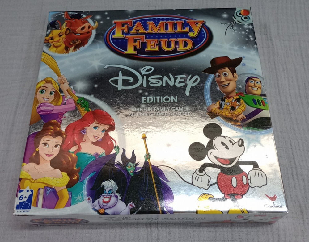 Signature Family Feud Game Disney Ed. Disney Themed Questions